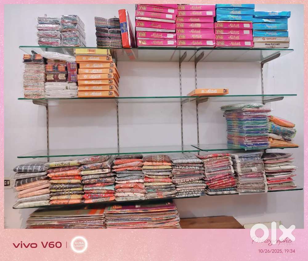 Glass racks for shop,