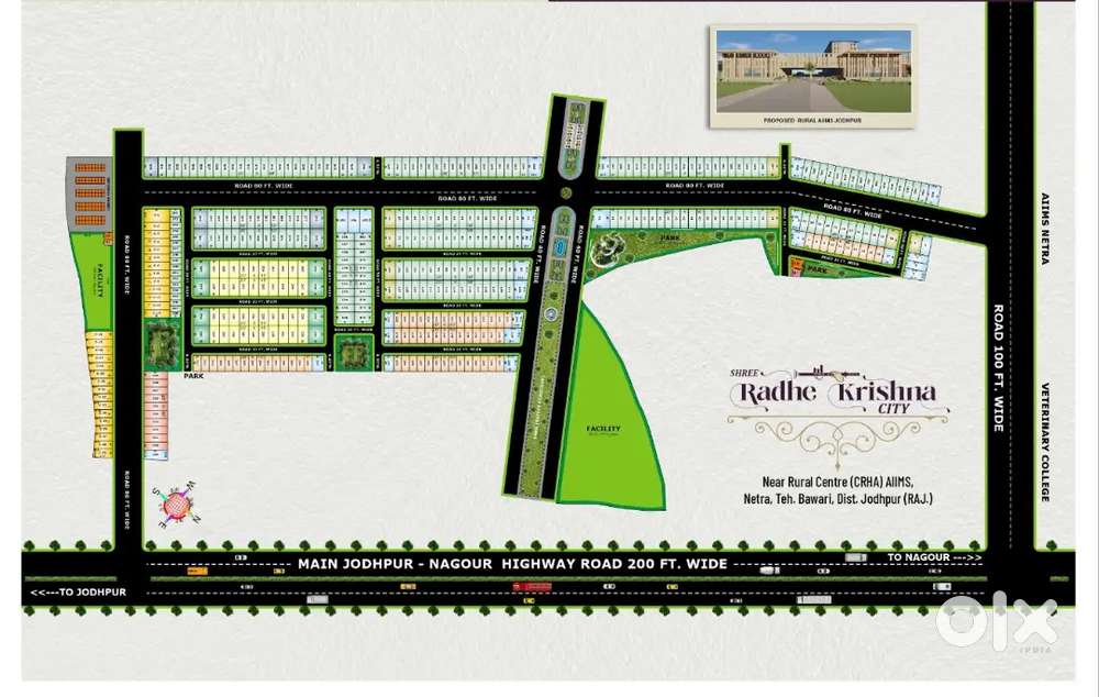 JDA पट्टा शुदा,rera approved