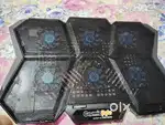 Cosmic Byte Meteoroid laptop cooling pad upto 17 inch laptop support