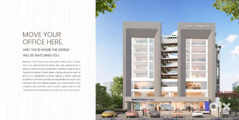Customise sizes available offices in muva Main Road Raipur