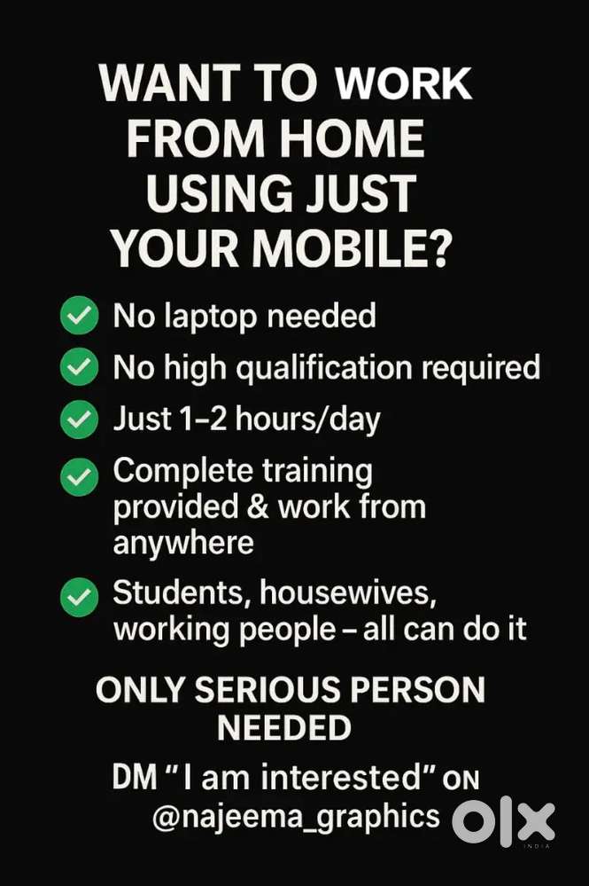 Graphic design work from mobile