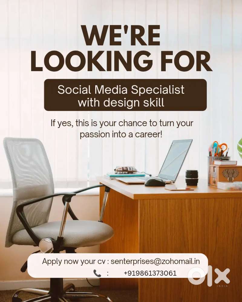 Need a designer come social media expert