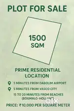 NA plot for sale - 1500 sqmt