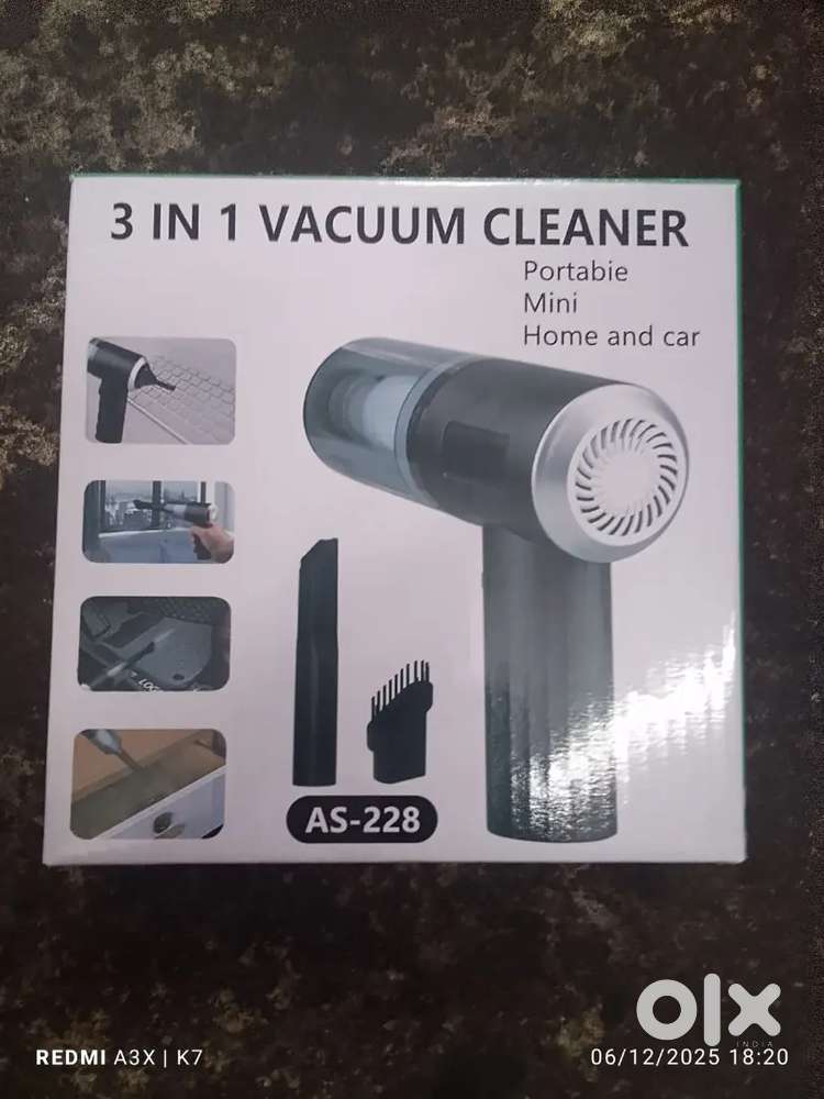Vacuum cleaner 1in3