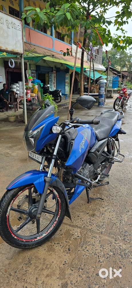 TVS APACHE RTR 160 BS-4 DOUBLE DISH ,BLUE COLOR, 1ST OWNER. RNG 60KM