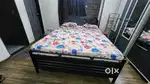 Queen sized bed & Double door Wardrobe in great condition for sale