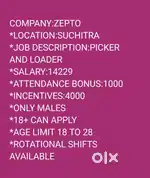 WANTED MALE PICKERS *SUCHITRA*
