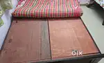 Queen size bed with customize storage