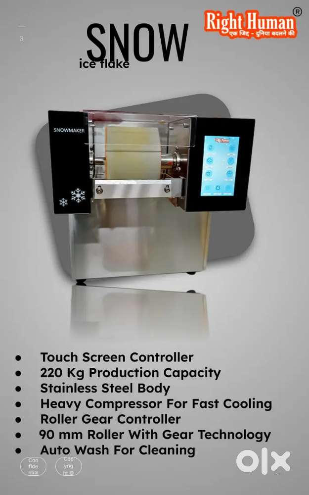 Korean Bingsu ice cream machine