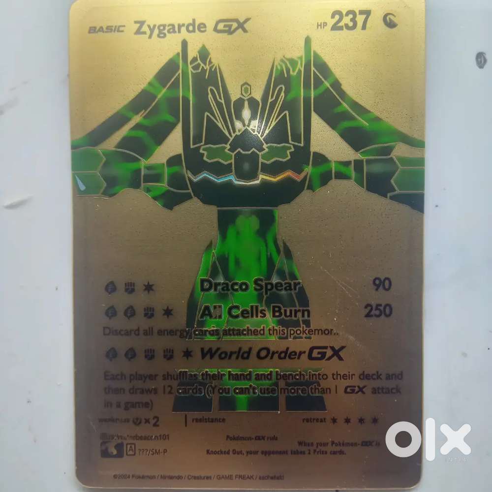 Pokémon real card