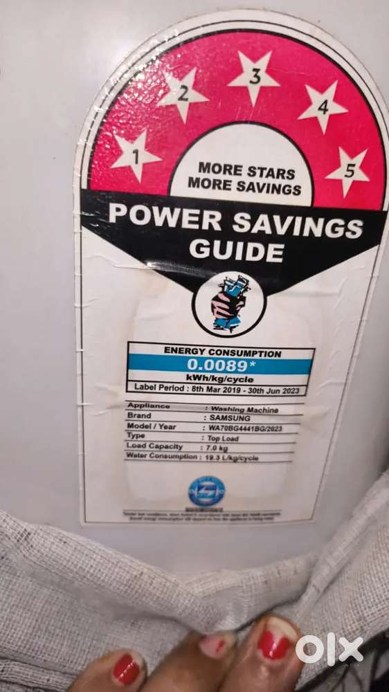 Samsung Top load Eco Bubble Technology Washing Machine