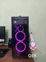 Gaming cabinet with spare fans