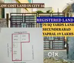70''sqyrds LAND CITY SALE SECUNDERABAD CLEAR ALL