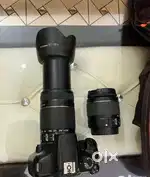CANON EOS 1300D 55mm lens/ 250mm lens