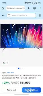 Haier 55 inch led