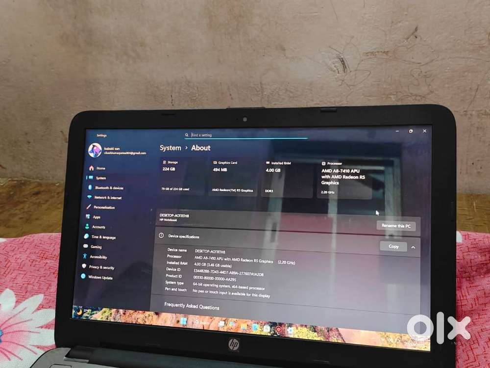Hp Notebook 15 laptop