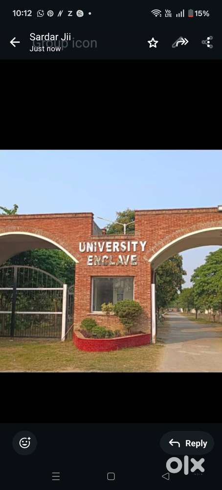 PUDA approved plot in university enclave opposite sada pind amritsar