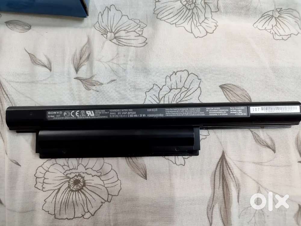 Sony vgp bps22 laptop battery