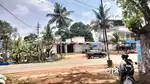Commercial plot with furnished building & large car parking for sale.