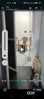 New 1 Room & washroom flat for Rent with terrace