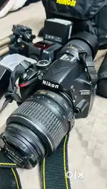 Nikon D3200 camera with Lenses