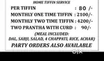 Express tiffin service