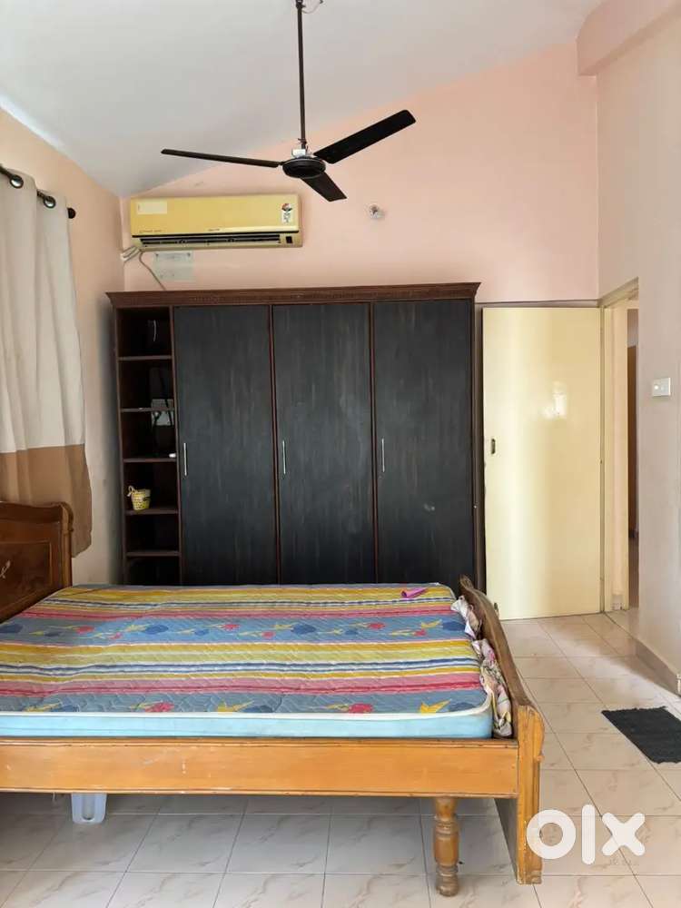 2bhk semi furnished flat for rent on Chogum rd. Porvorim