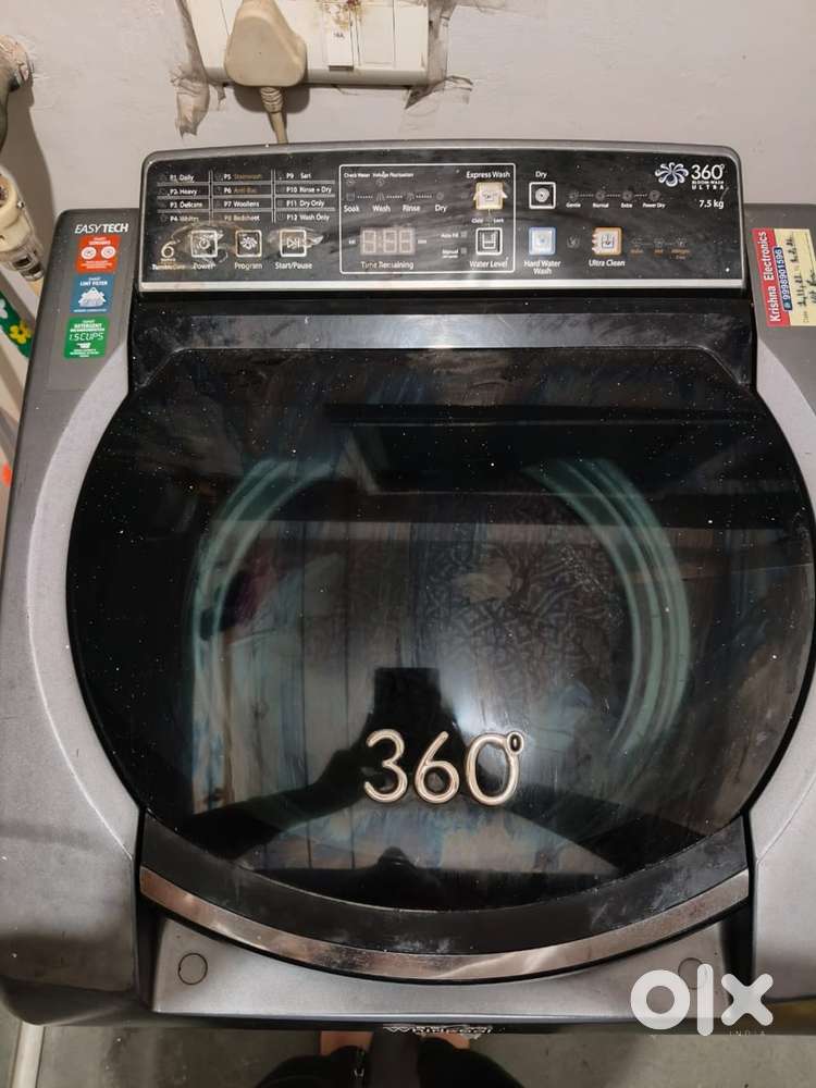 Whirlpool Automatic top load 7.5kg machine