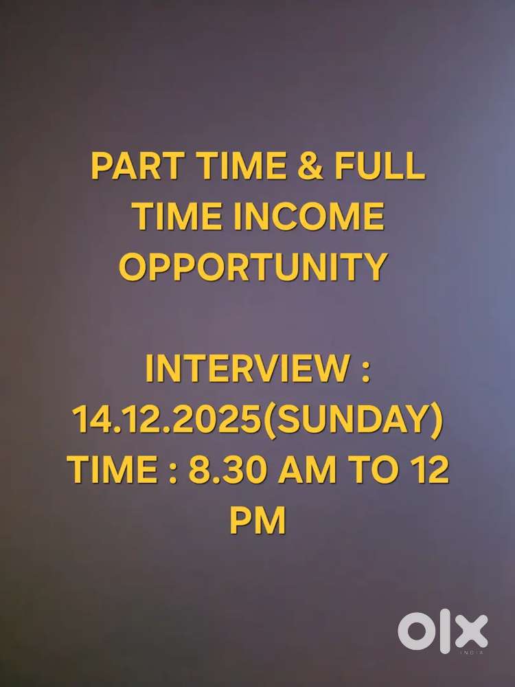 PART TIME & FULL TIME INCOME OPPORTUNITY