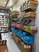 Footwear shop is in rent with furniture and stock