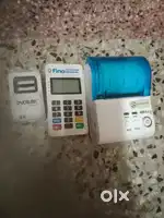 Mini printer, finger scanner, Atm swipe machine