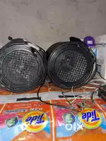 Tractor music system with fitting