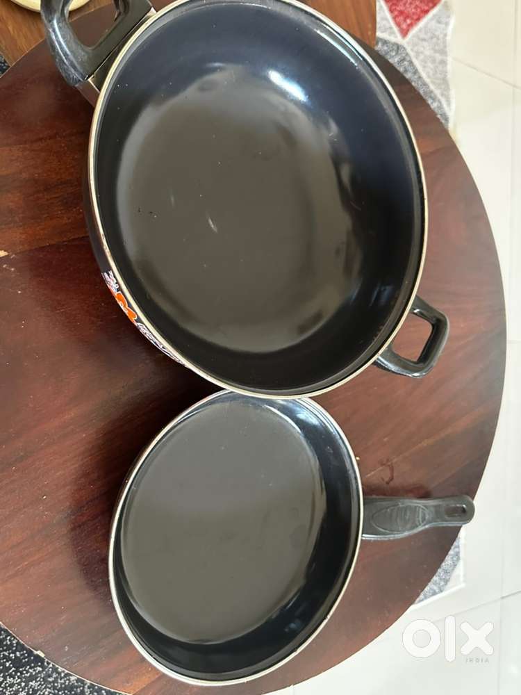 New Nonstick Kadai and fry pan
