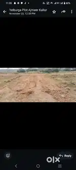 Plot for sale in yelaburga
