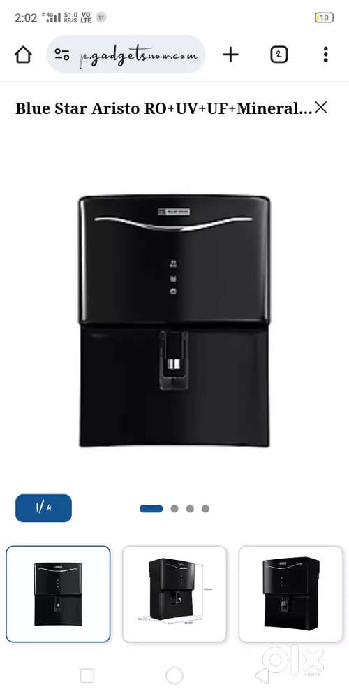 Blue star water purifier