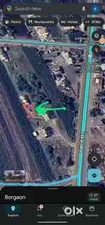 Borgaon, Tal-Walwa, Dist-Sangli,  plot sale 1 Guntha