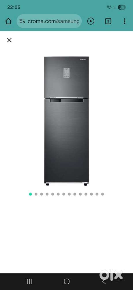 256 litre samsung refrigerator