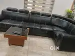 Wooden sofa set