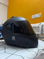 Vega matte black helmet