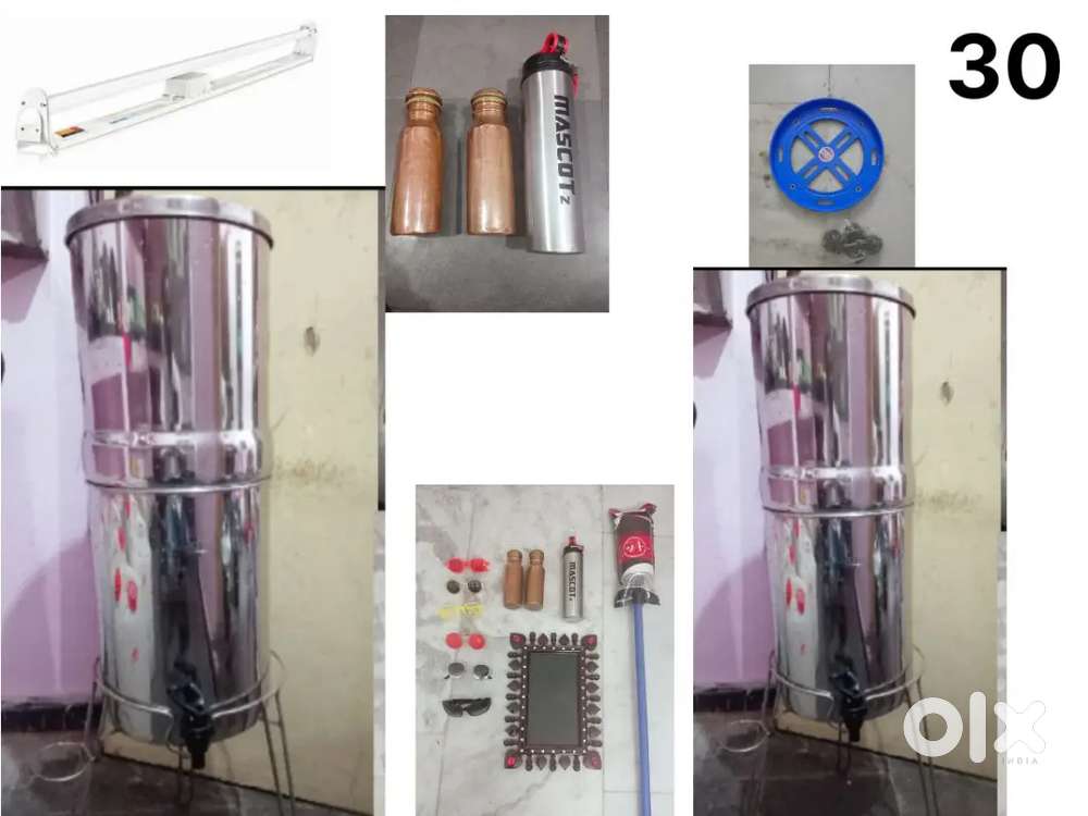 Wtr Filter n stand and bottles n frames all sale