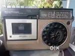 National radio cassette player