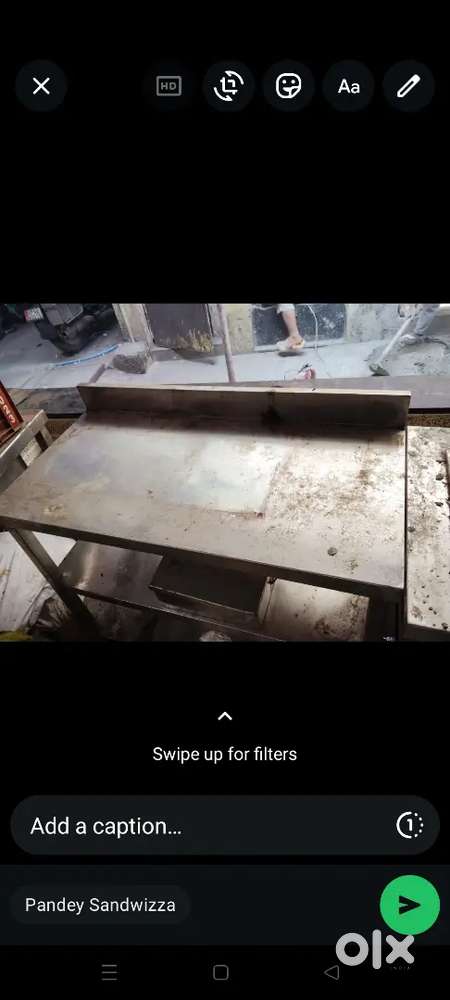 Shawarma machine & Working table