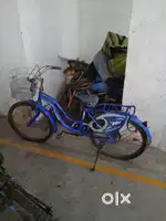 Blue bicycle