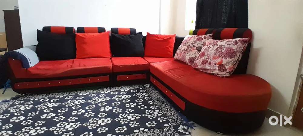 L shape sofa