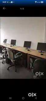 Complete Office Setup for Sale - 12 Computers with Tables and Chairs