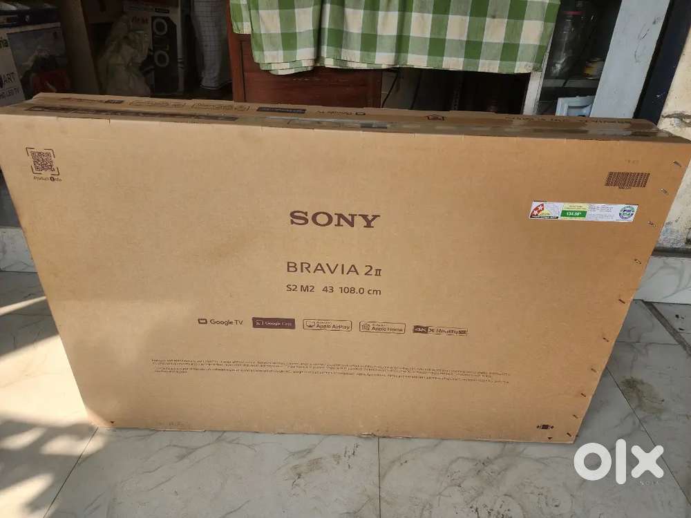 sony 43s22M2
Fresh piece.sealed unit
free installation  and