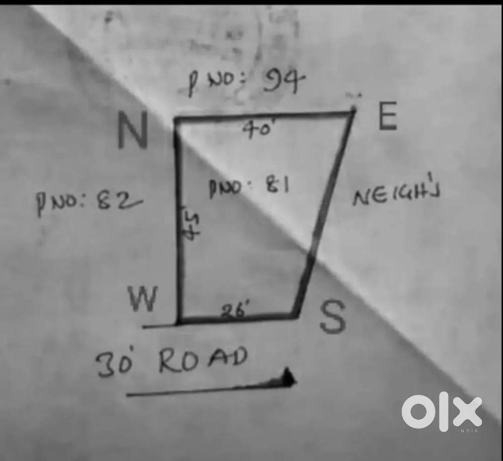 Prime location residential land