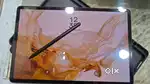 Samsung s8 plus 8/128  with Spen with flip cover warth 1500