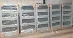 brand new Metal Grey bookshelves bookcase bookshelf in good price