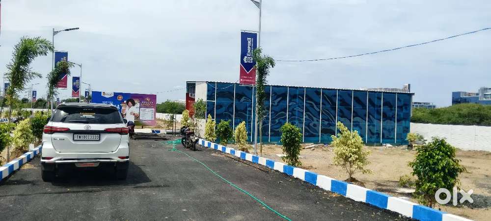 SIPCOT BEHIND PLOT SALE @#SIRUSERI